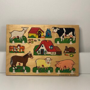 Simplex toys sale wooden puzzles