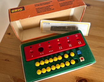 Vintage Brio Ball Bank - Kullbank board game ,