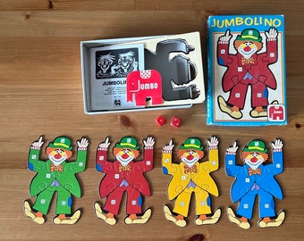 Vintage Jumbolino Puzzle Game  by Jumbo Amsterdam 1970s retro board game