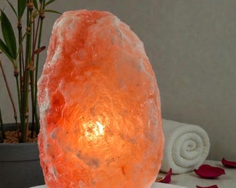 Lámpara de sal del Himalaya
