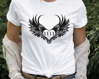 Eleven Eleven, 1111 wish, 11 11 clothing, 1111 Tee, Spiritual Gift, Angel Numbers, Divine Timing, Make A Wish Shirt, 1111, 1111 Shirt