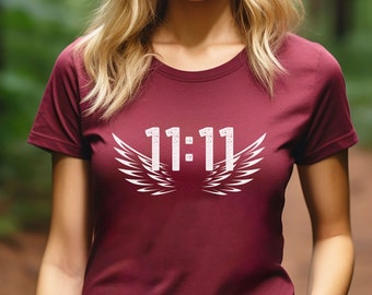 Eleven Eleven, 1111 wish, 11 11 clothing, 1111 Tee, Spiritual Gift, Angel Numbers, Divine Timing, Make A Wish Shirt, 1111, 1111 Shirt
