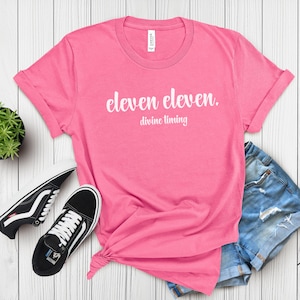 Eleven Eleven, 1111, 1111 Shirt,  Inspirational Tee, Positivity 11 11 shirt, 11:11 Shirt, 11 11 wish clothing, spiritual gift, Angel Numbers