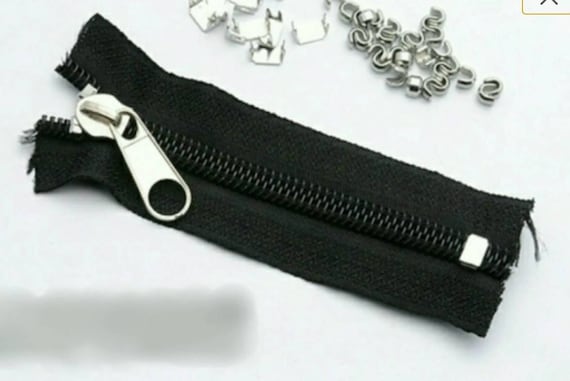 For Use Wif Nylon Zipper Zipper Stopper for Top and Bottom of Zipper  Prevent Zipper Head From Flying Out No3 and No5 Zipper Stoppers 