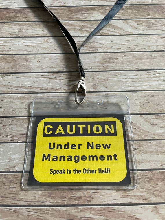 Retirement Gift Novelty Funny ID Badge Present Partner Etsy