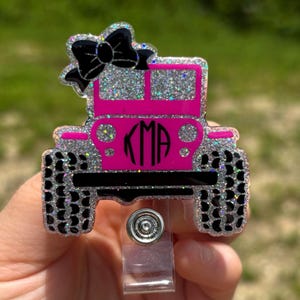 Off Road Vehicle Badge Reel Holder