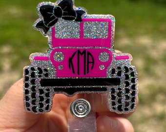 Off Road Vehicle Badge Reel Holder