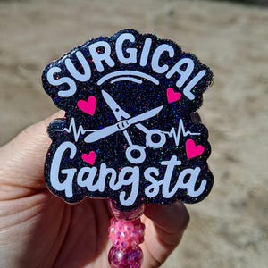Surgical Gangsta Badge Reel