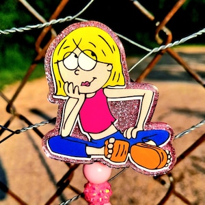 Lizzie McGuire Work Id Badge Reel Hold Clip.