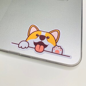 Hello Friends - autocollant Corgi