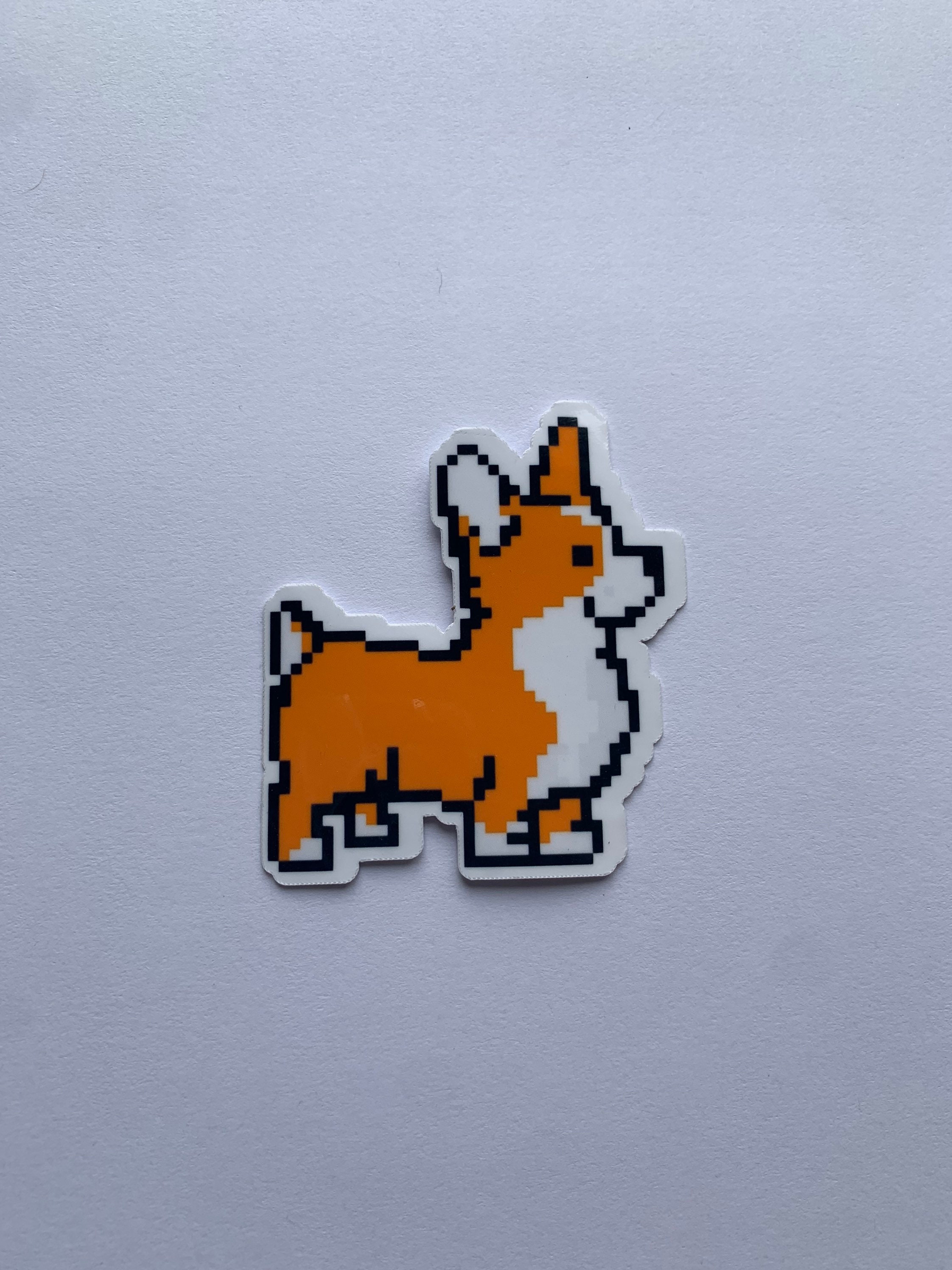 Cute Pixelated Corgi #4 - PIXELATED CORGIS