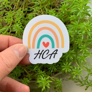 Heath care aid sticker , health care worker, HCA , HCA boho
