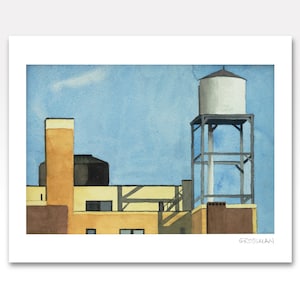 Fine Art Print Wasserturm New York City, Wasserturm New York, Wasserturm New York, New York City, New York City