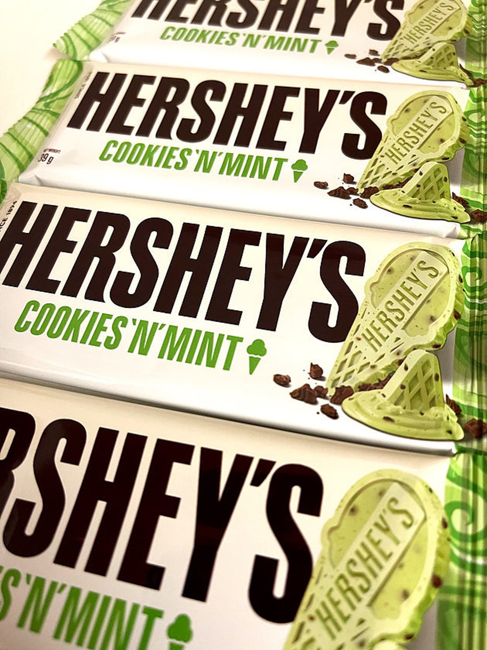Hershey's Cookies 'N' Mint Chocolate Bar American Etsy UK