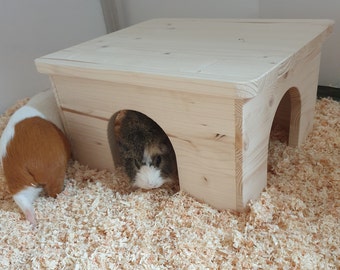 Guinea pig house made of wood 80028