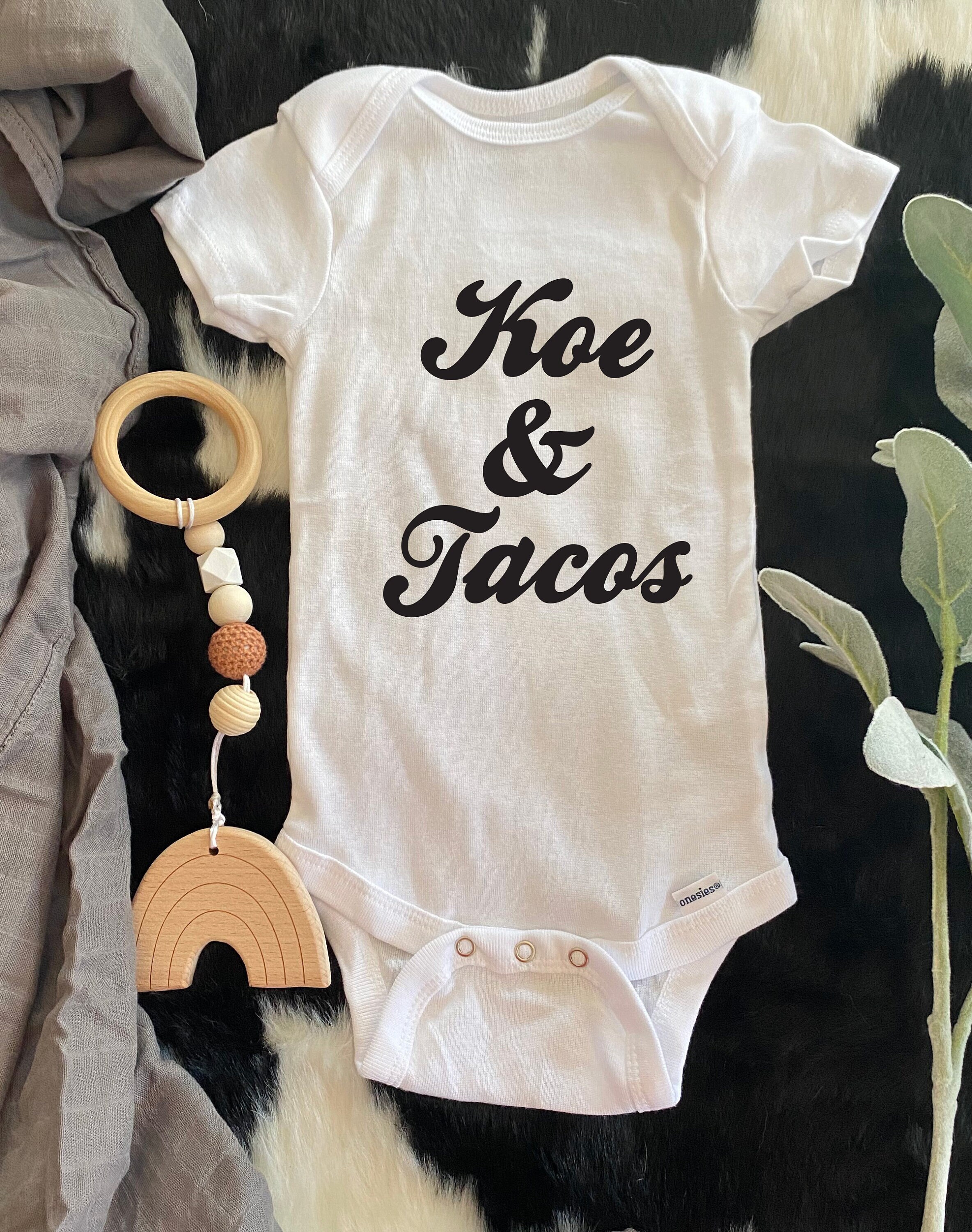 Koe Koe & Tacos/ and Tacos Onesie®/ Custom - Etsy