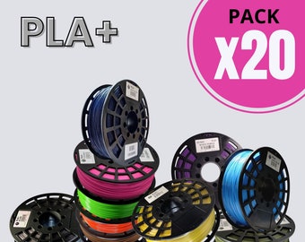 PLA Filament Pack x20 | 1.75mm 2.2lb/1kg 3D Printing Filament | IIID MAX (Send us a message with your color choices)