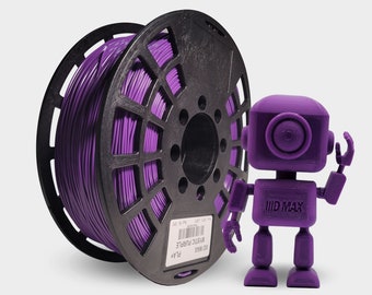PLA+ 3D Filament | Mystic Purple | 1.75mm 3D printing filament | 1kg/2.2lb spools | IIID MAX