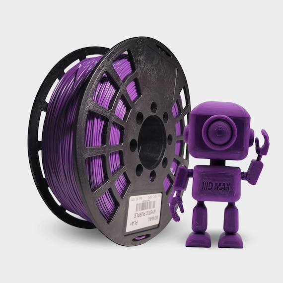 PLA+ 3D Filament | Mystic Purple | 1.75mm 3D printing filament | 1kg/2.2lb spools | IIID MAX