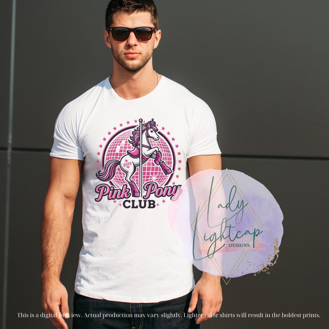 Pink Pony Club Kurzarm T-Shirt, Midwest Prinzessin T-Shirt, Chappell Pink Pony Mädchen Mädchen Shirt, Süßes Pink Roan Bekleidung