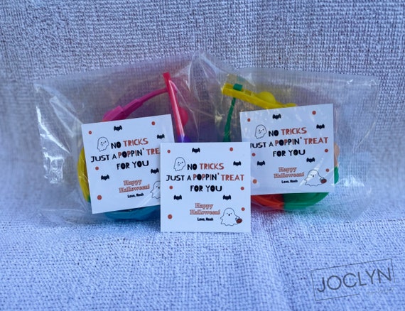 Halloween Favor: Trunk or Treat, Halloween Treat Bags ideas, Halloween Party Favor, Class Gift