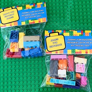Lego party favours discount