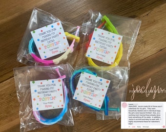 Pop It Armband Gastgeschenke: Personalisierte Goodie Bags