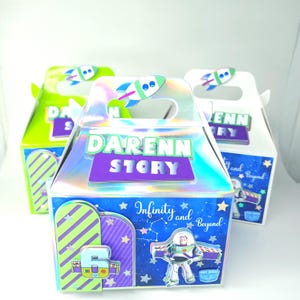 Toy story buzzlightyear Favor box, Toy Story Birthday decoration, Toy Story Party Decoration, Toy Story favor box, Buzzlightyear Party Decor