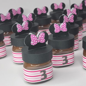 Minnie Mouse Party Favor, Minnie Mouse Party Decorations, Minnie Mouse mini chocolate repackage, Minnie Mouse Birthday Party, Minnie Theme
