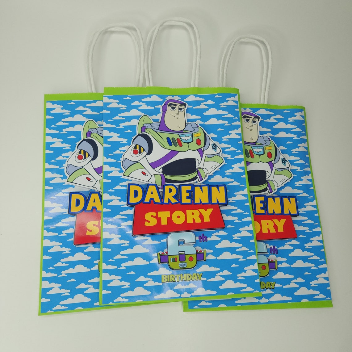 Toy Story Party Favor Bags Toy Story Party Decorations Etsy