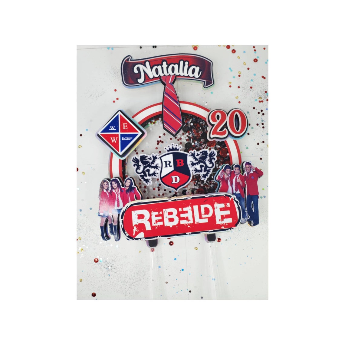 Rebelde Toppers RBD Rebelde Cake Topper RBD Rebelde Birthday Decorations - Etsy Ireland
