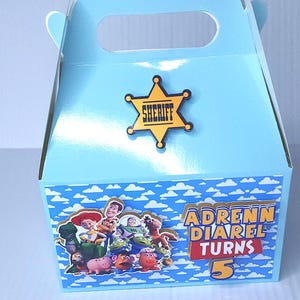Toy Story Party Favors, Toy Story Birthday Decorations, Toy Story Party Decorations, Toy Story favor box, Toy Story Party themed, Toy Story