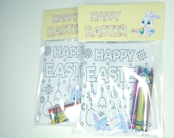 Libro para colorear de Pascua: Set de actividades para fiestas