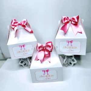 Coquette Pink Bow 3D Letter: Birthday Party Decoration
