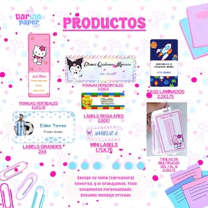 Etichette scolastiche offerte, Etichetta per il ritorno alla classe, Identificatore di Bulto, Etichetta per gli strumenti scolastici, Etichette personalizzate