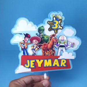 Toy Story Cake topper, Toy Story Birthday Party, Toy Story Party Decorations, Toy Story Birthday Supplies,Toy Story Birthday themed