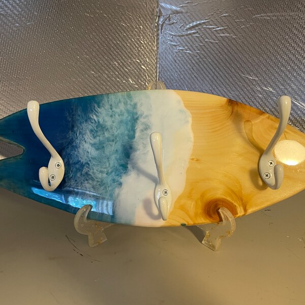 Surfboard Coat Rack Etsy