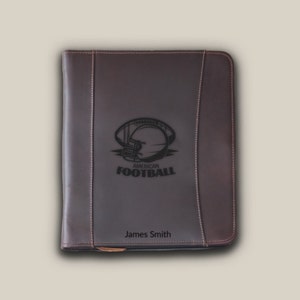 Personalized Leather Portfolio - A Truly Unique Father's Day Gift Idea for Dads Who Appreciate Style and Functionality