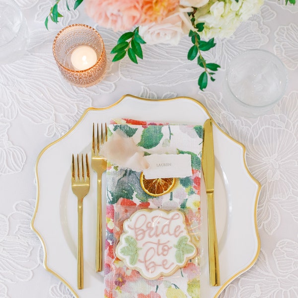 Charger Plates Wedding Etsy