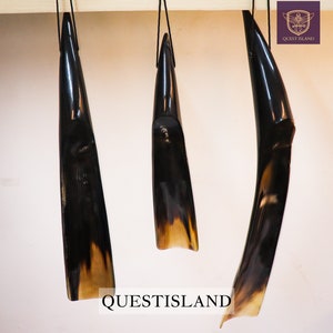Long Handle Shoehorn: Handmade Ox Horn - Smooth, Durable Design image 6