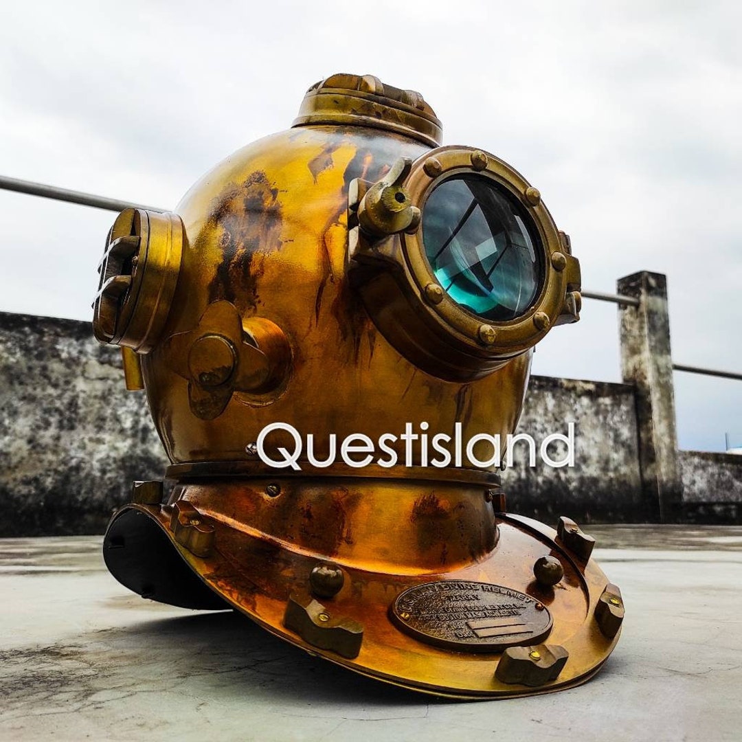 US Navy Mark V Diving Helmet: 18