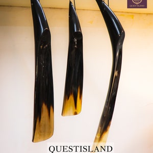 Long Handle Shoehorn: Handmade Ox Horn - Smooth, Durable Design image 5