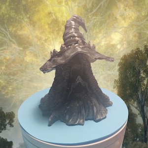 Ranni the Witch Miniature Statue – 4&quot; Tall | Removable Hat | Plant-Based Resin
