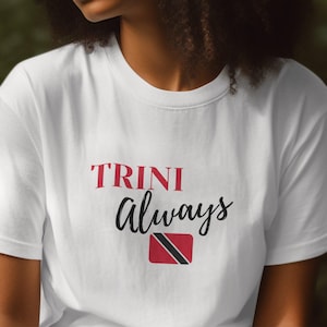 Trinidad & Tobago Flag T-Shirt: Trini Pride Cotton Tee