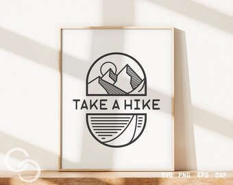 Maak een wandeling Svg, Png, Hiking shirt ontwerp, Hiking Svg, Outdoor Svg, Digitale download, Cutfile cricut