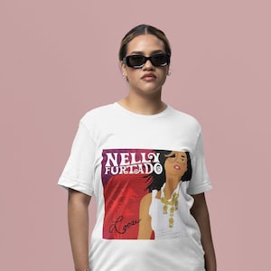 Nelly Furtado TShirt, Nelly Furtado Loose, Nelly Furtado Shirt, Nelly Furtado Loose Album, Nelly Furtado Unisex, Unisex T-shirt,