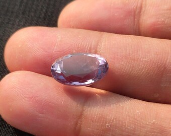 10x14x7 MM Natural Oval Amethyst Faceted Loose Gemstone For Jewelry, Amethyst Faceted For Ring Making, Amethyst Loose Gemstone