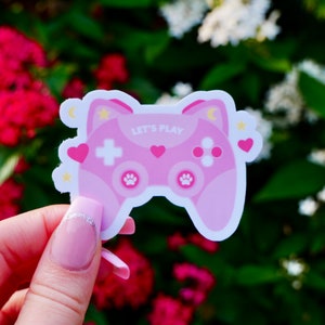 Pegatinas de jugador l Pegatinas Kawaii l Paquete de pegatinas l Pegatinas para portátiles l Pegatinas femeninas l Pegatinas de diario l Pegatinas de álbum de recortes o planificador