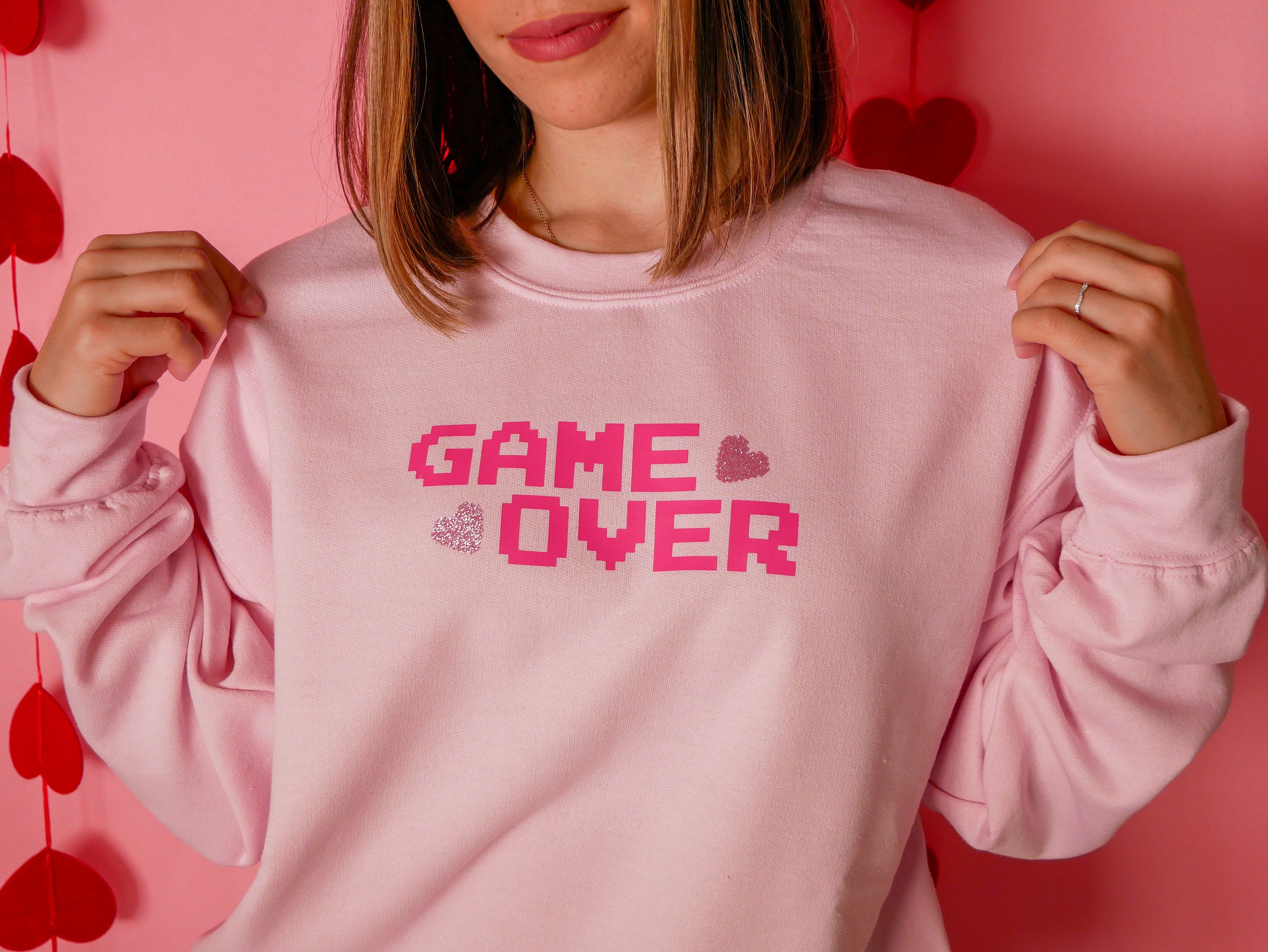 Gaming Pattern Print Women's Sweatshirt