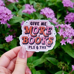 Leer más libros l Merchandising de Booktok l Pegatinas de bibliotecario l Pegatinas de libros bonitos l Pegatinas para amantes de los libros l Regalos para amantes de los libros l Pegatinas mate
